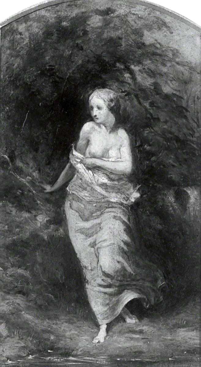 Musidora al bagno, 1849 - Birmingham Museums and Art Gallery studio